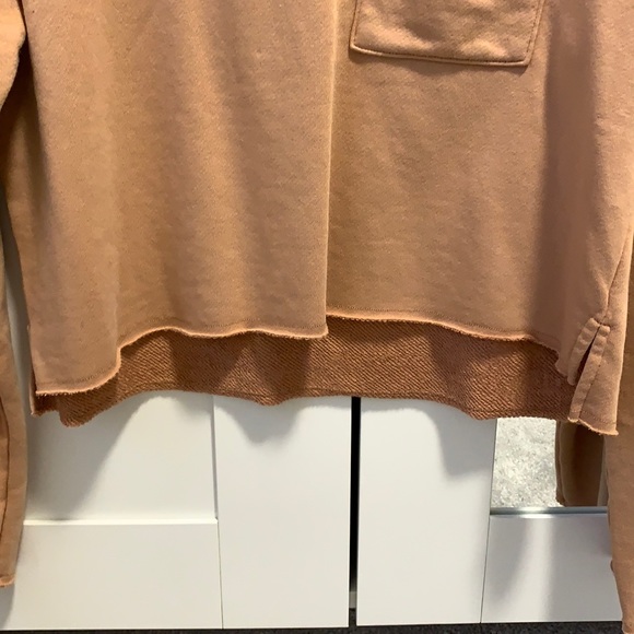 Aerie cropped French terry sweater - Picture 2 of 5